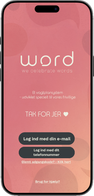 Login – WORD Festival app